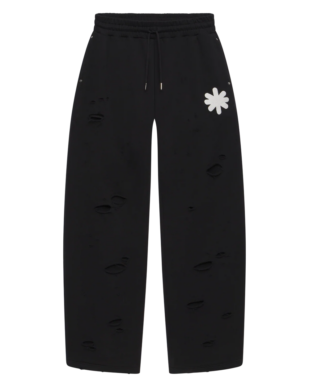 Lost Shdws Dstry Dbl Layer Logo Black Sweatpants