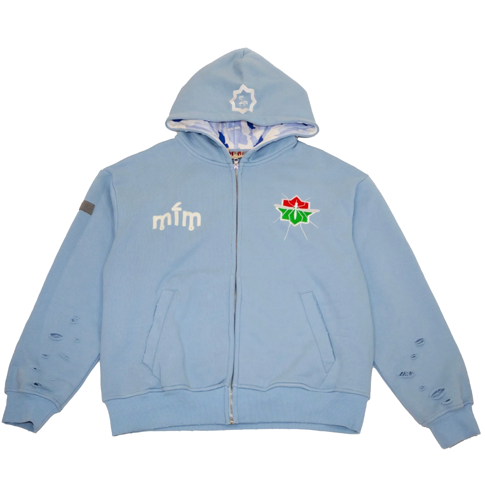 Mesa War Party Men's Zipper Hoodie