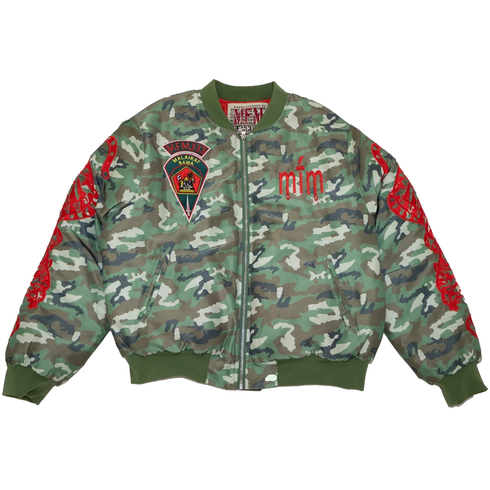 MFM333 MA-1 Camo Flight Jacket