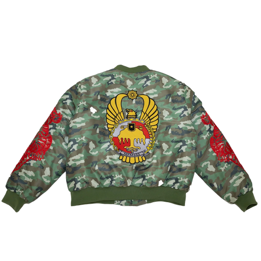 MFM333 MA-1 Camo Flight Jacket