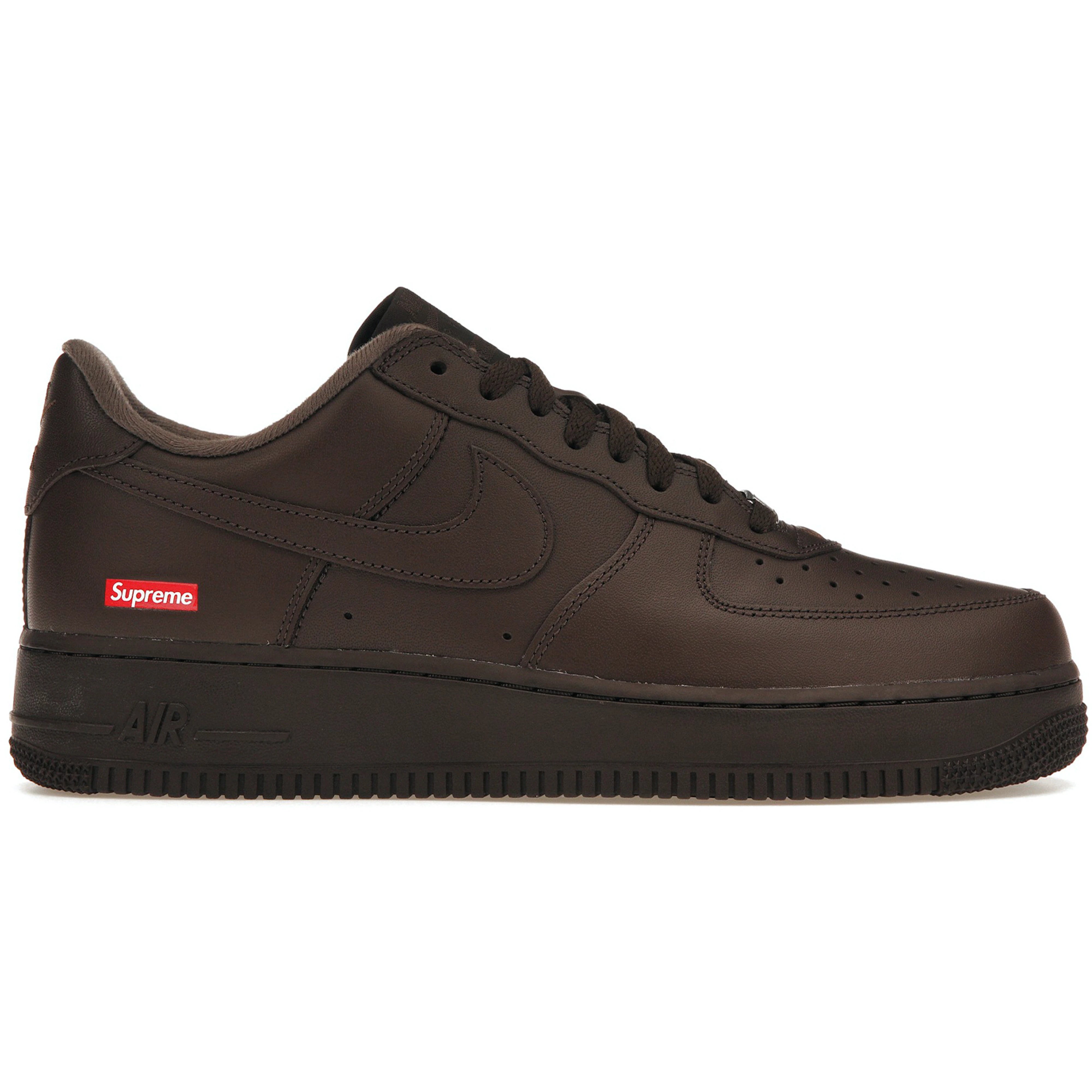 Nike Air Force 1 Low Supreme Baroque Brown – WyCo Vintage Broadway