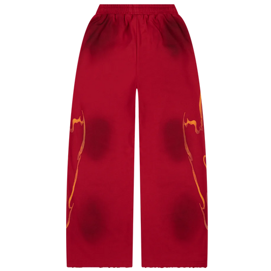 OTW Biker Red Sweats