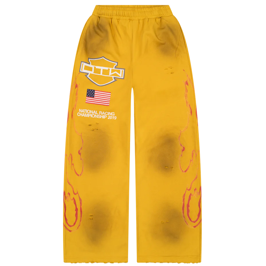 OTW Biker Yellow Sweats