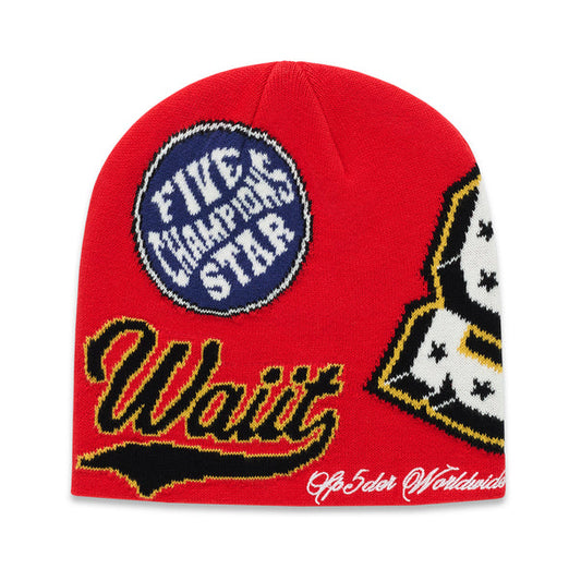 Red Sp5der beanie