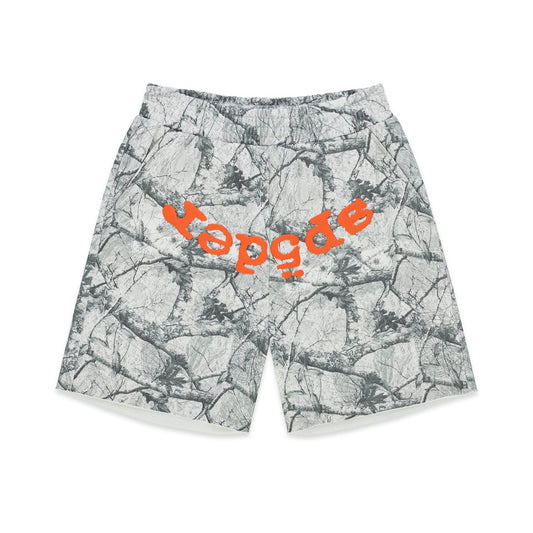 SP5DER Real Tree Og Web V2 Sweatshort White Camo