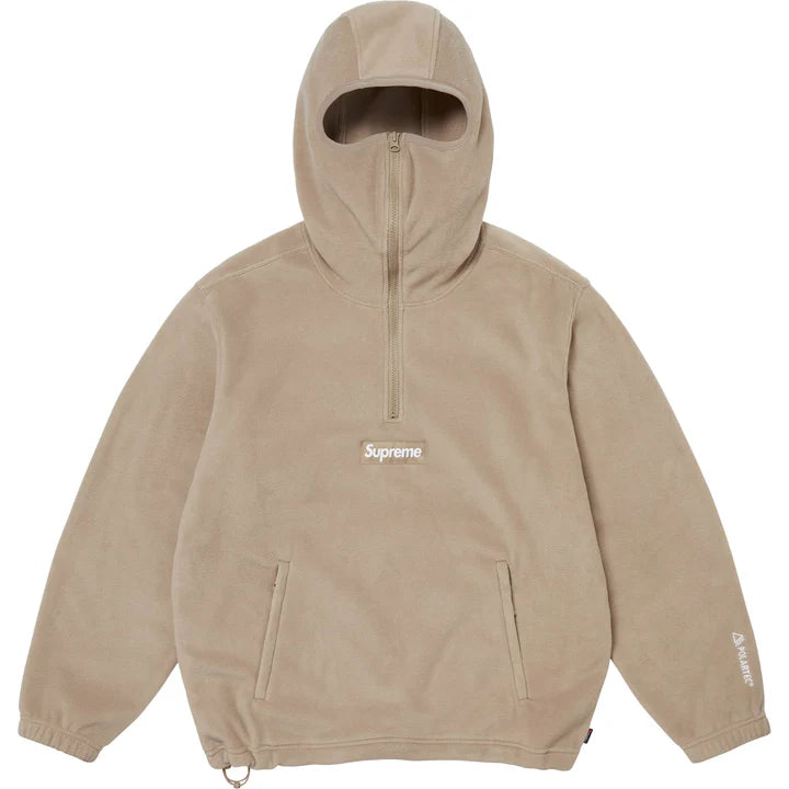Supreme Polartec Facemask Half Zip Tuape Hoodie