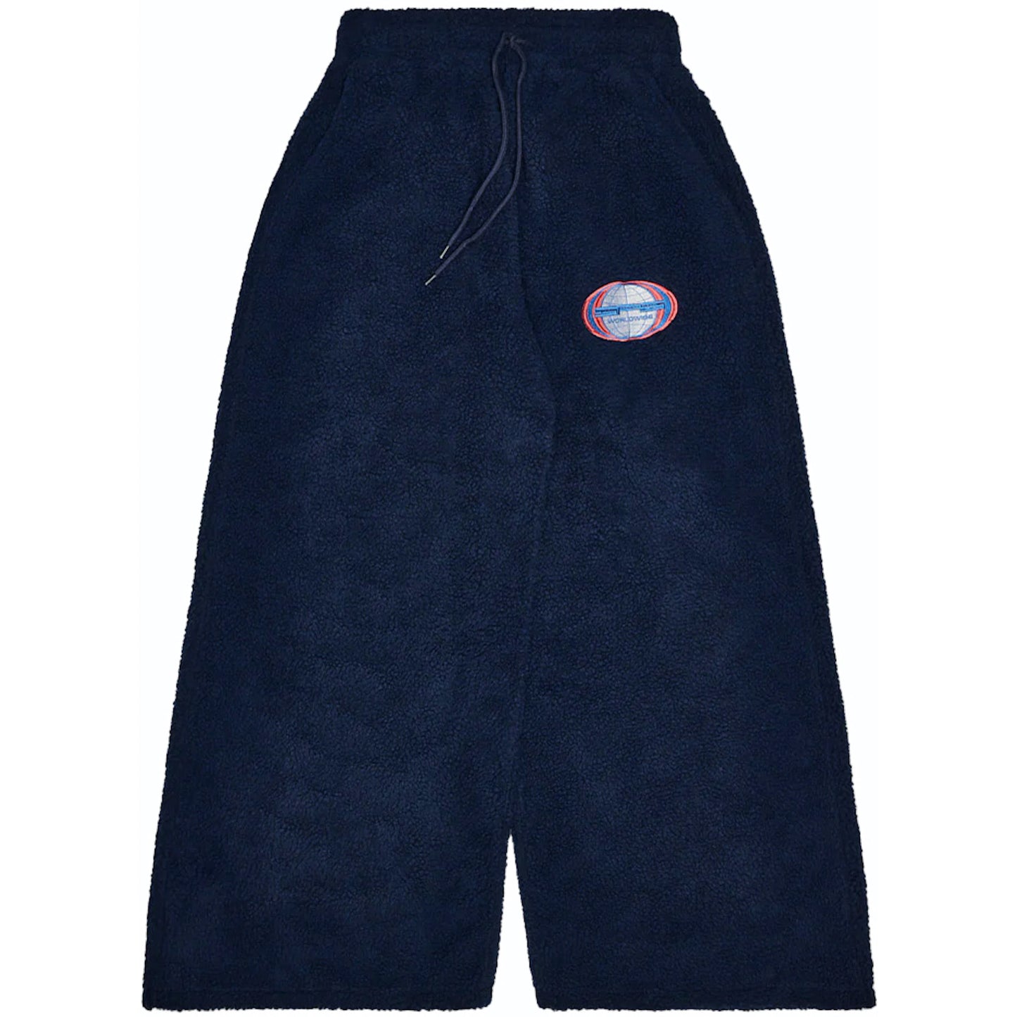Sp5der Sherpa Wide Leg Globe Blue Pant