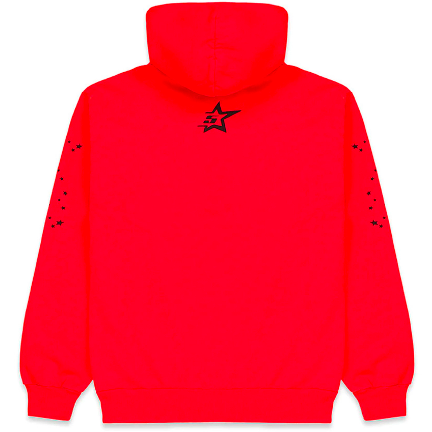 Sp5der Pink V2 Red Hoodie