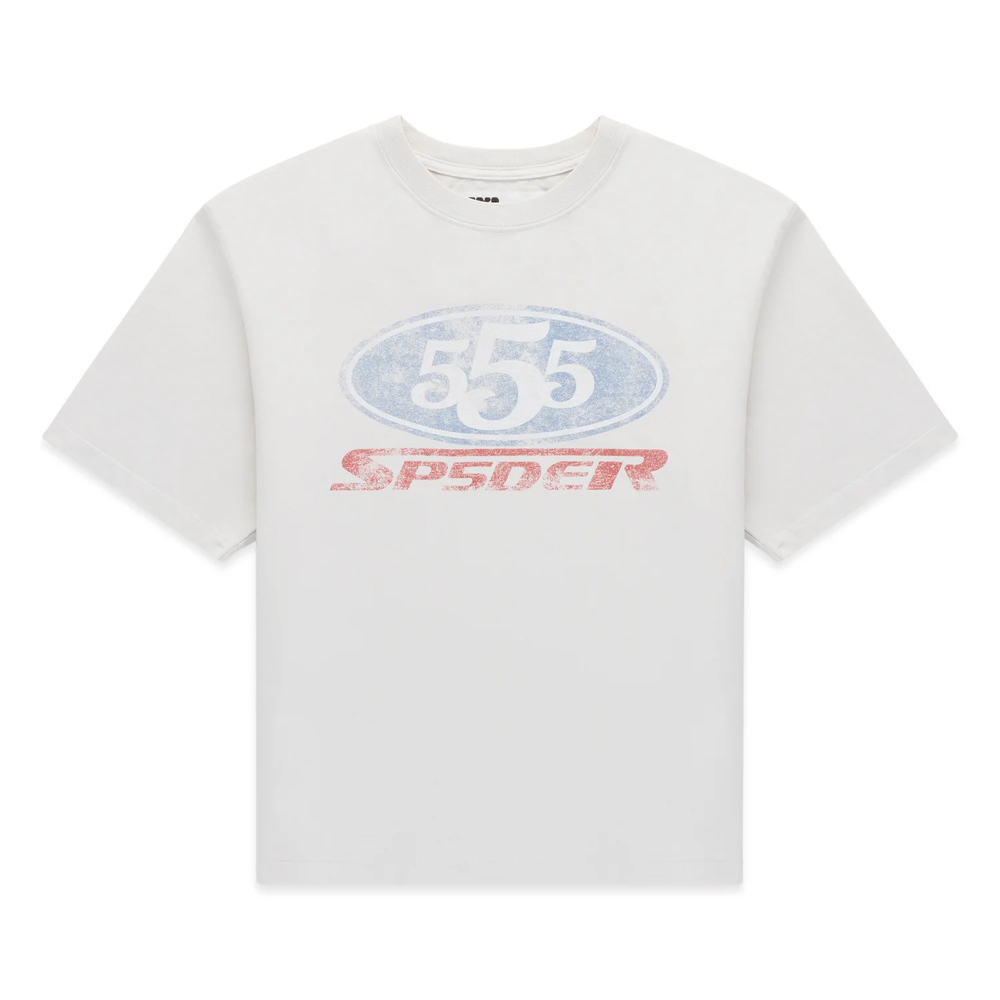 Sp5der R5cing White Tee