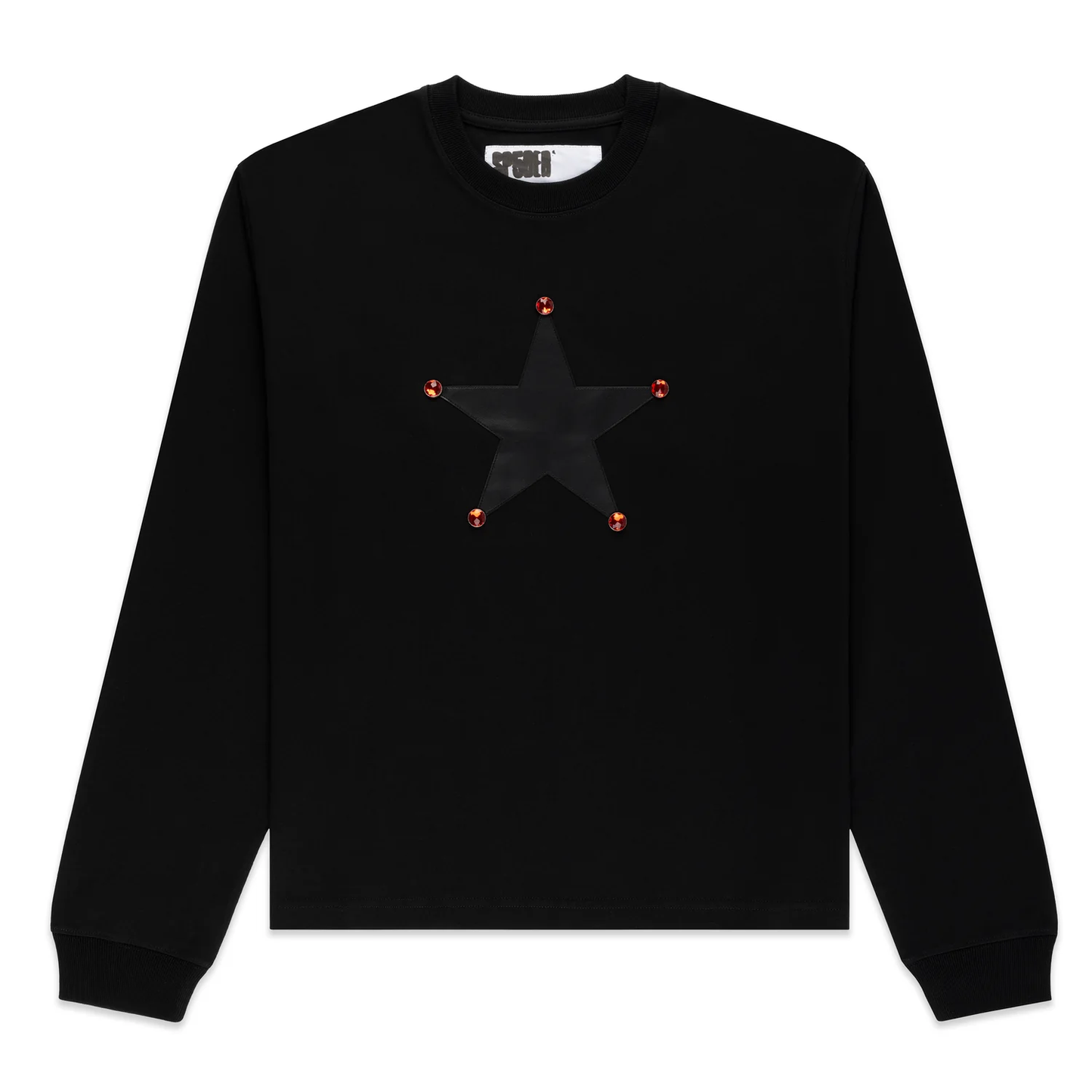 Sp5der Pornstar Longsleeve Black Tee