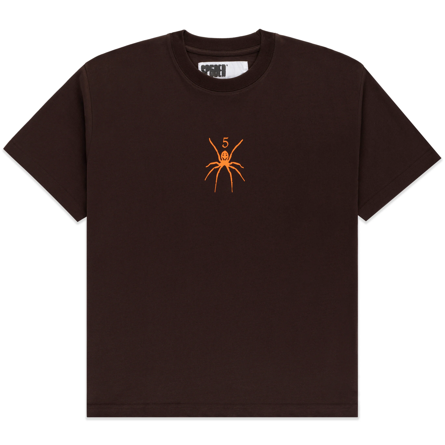 Sp5der TM Brown Tee
