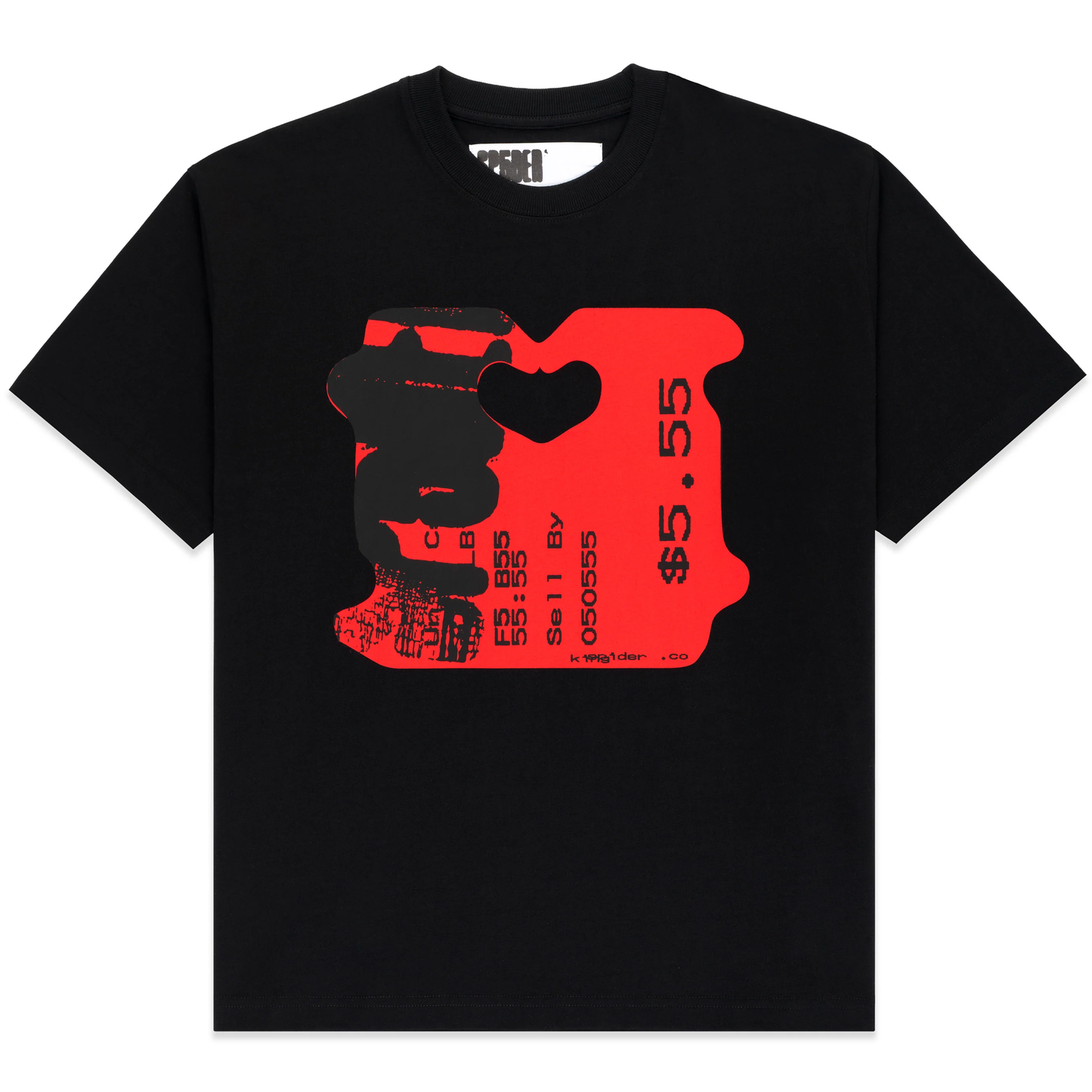 Sp5der Toast Black Tee