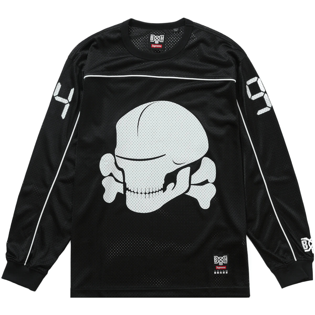 Supreme x Bounty Hunter Mesh Moto Black Jersey