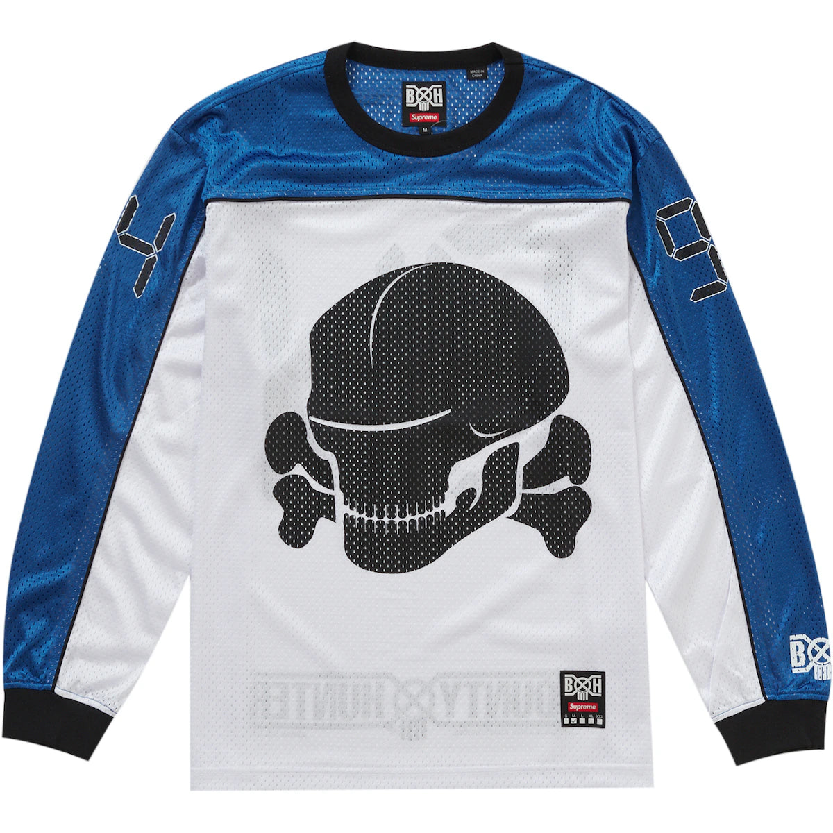 Supreme Bounty Hunter Mesh Moto White Jersey