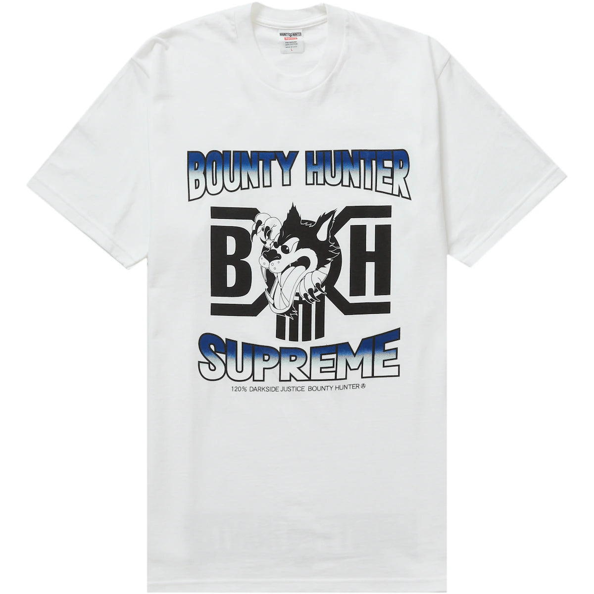 Supreme x Bounty Hunter Wolf White Tee