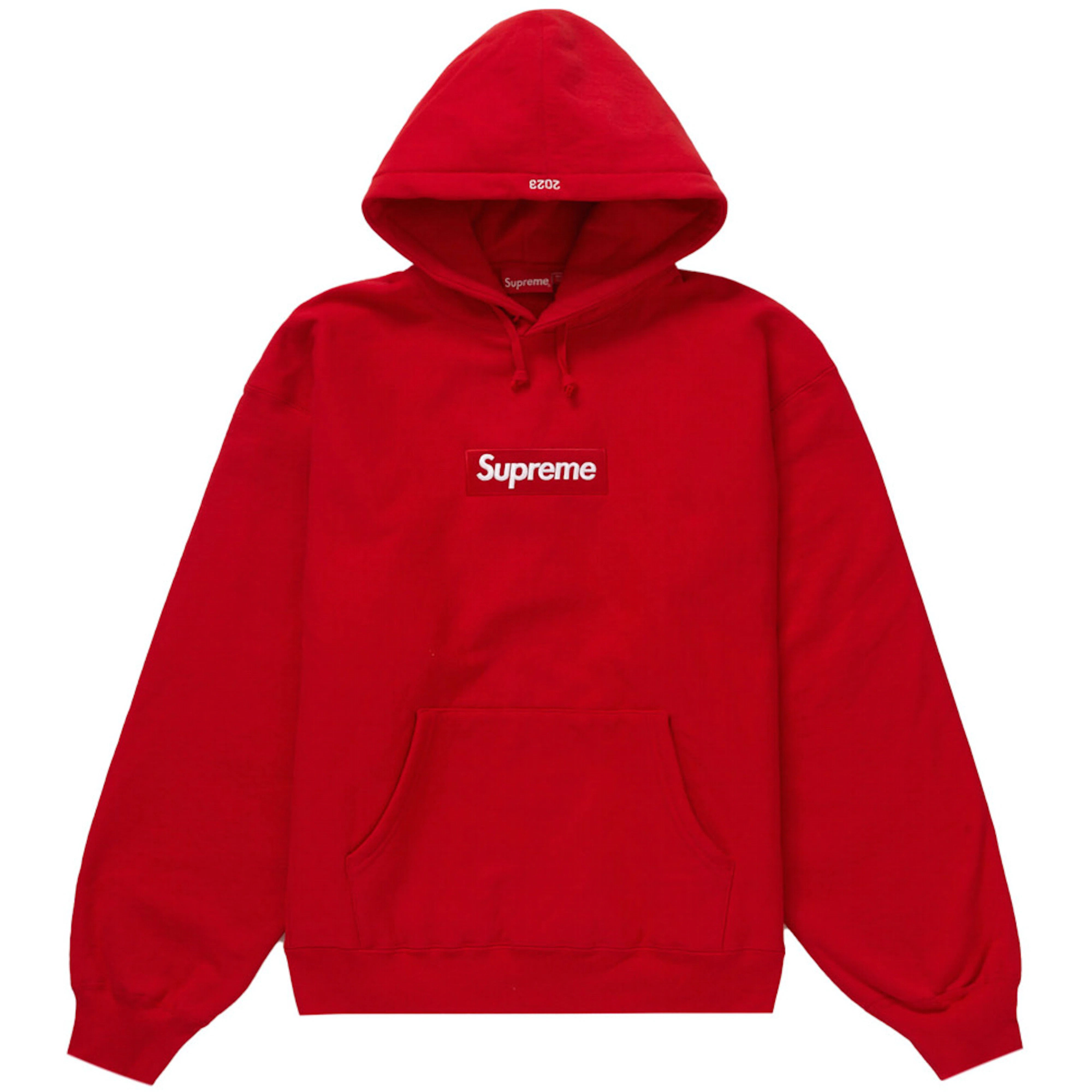 Red hoodie supreme hotsell