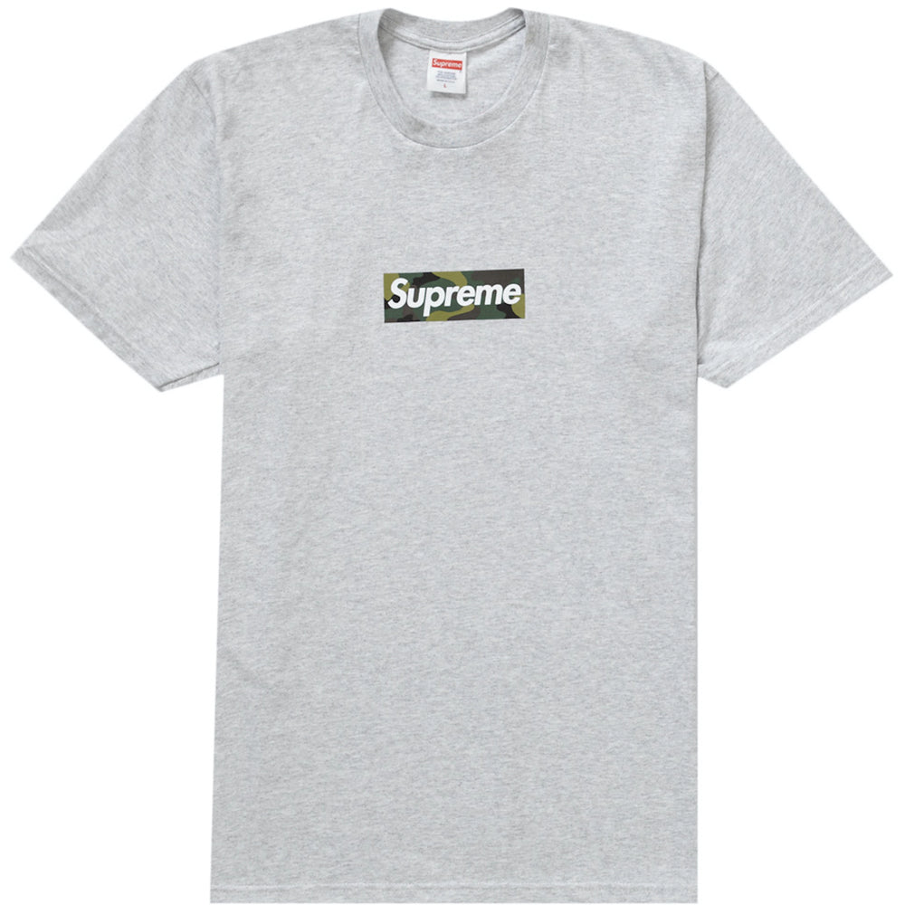 Supreme Box Logo Ash Grey Tee (2023)