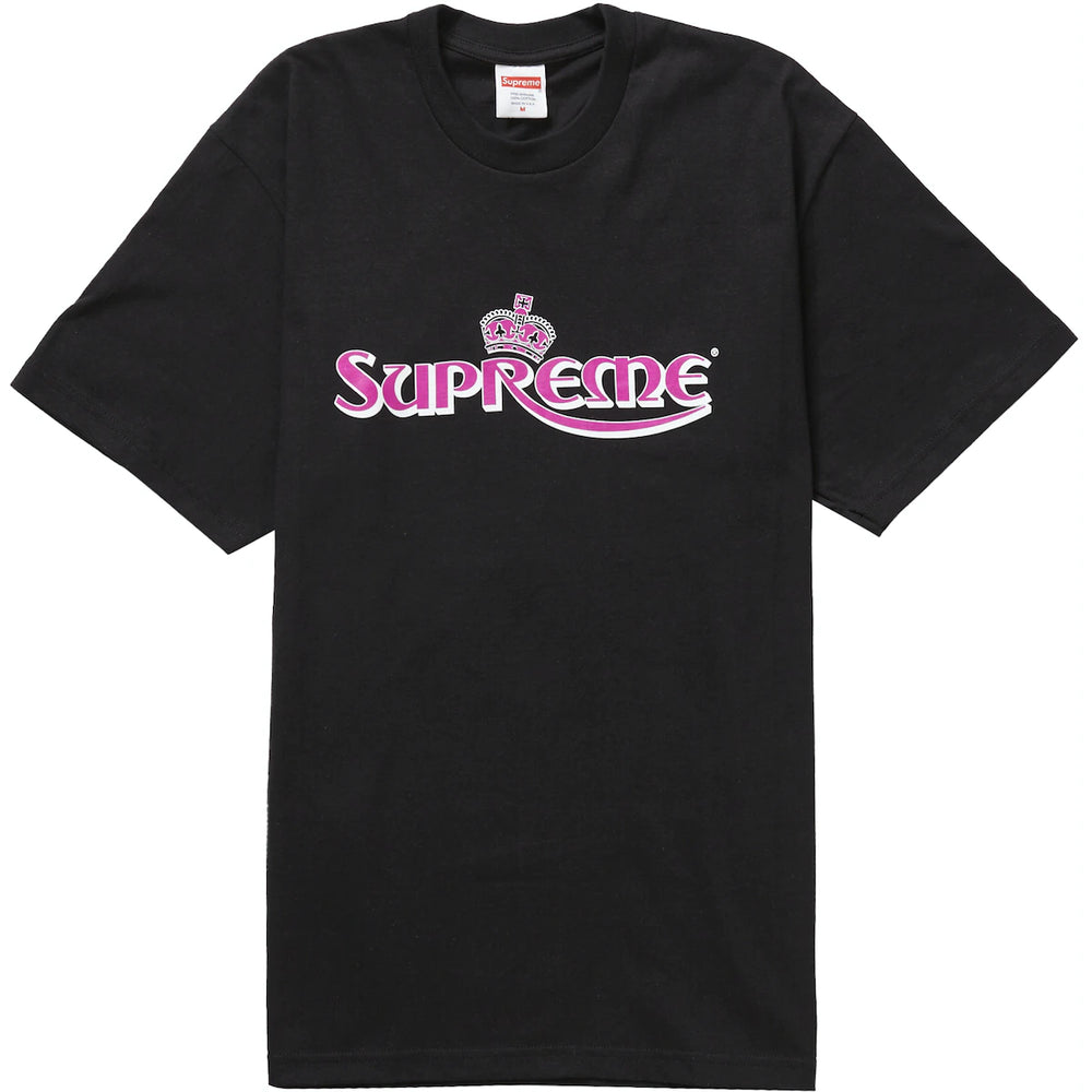 Supreme Crown Black Tee