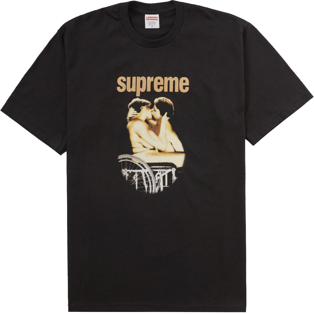 Supreme Kiss Black Tee