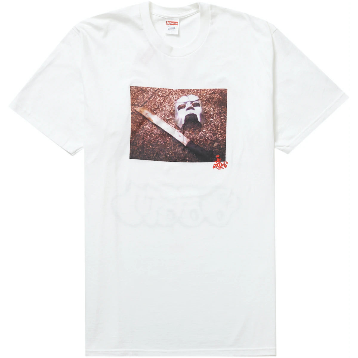 Supreme MF DOOM White Tee