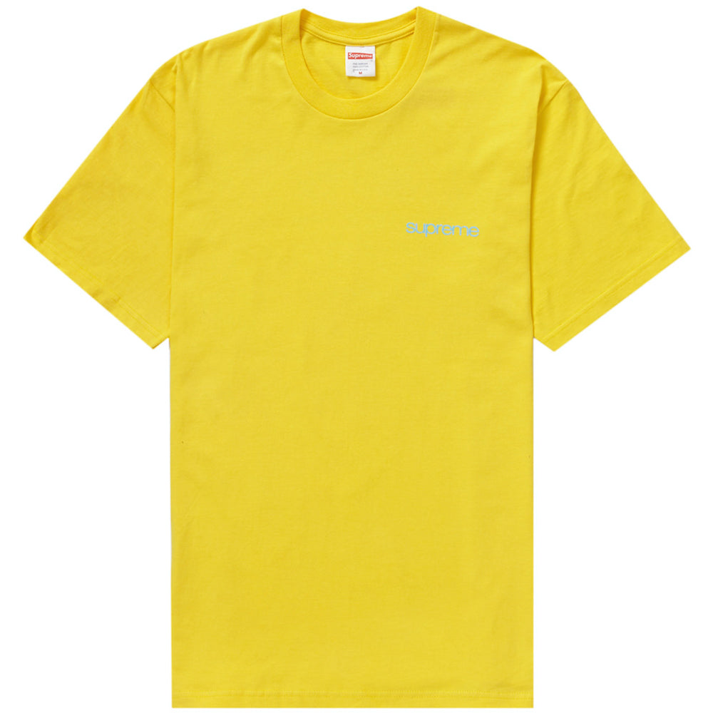 Supreme NYC Yellow Tee