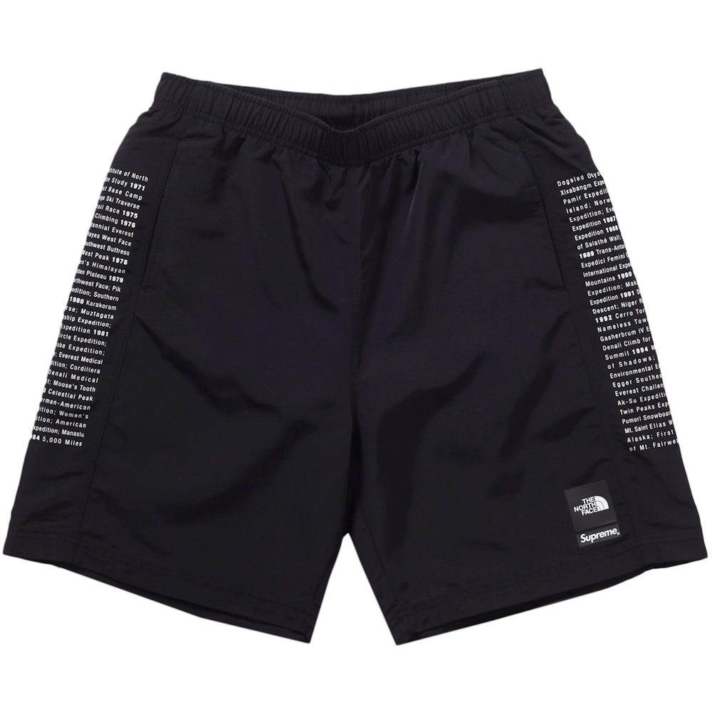 Supreme The North Face Nylon Black Shorts