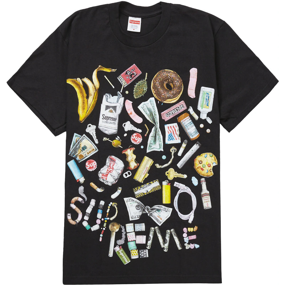 Supreme Trash Black Tee