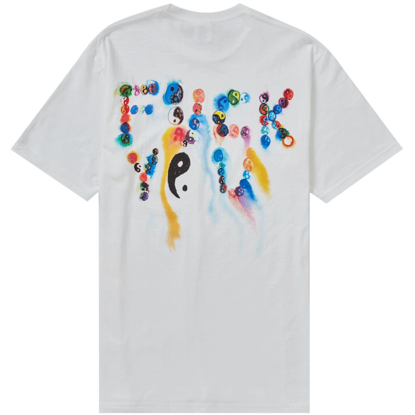 Supreme Yin Yang White Tee