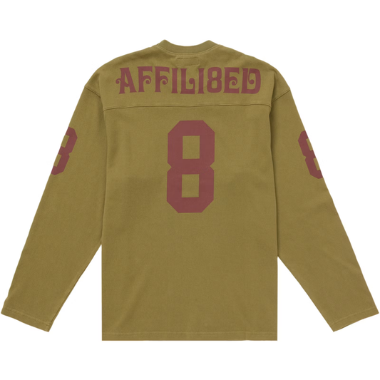 Supreme Affiliated Light Olive L/S Football Top