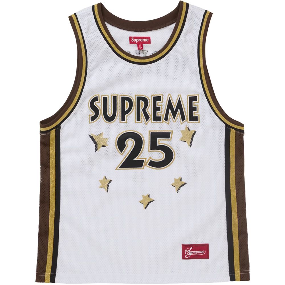 Supreme All Star White Basketball Jersey