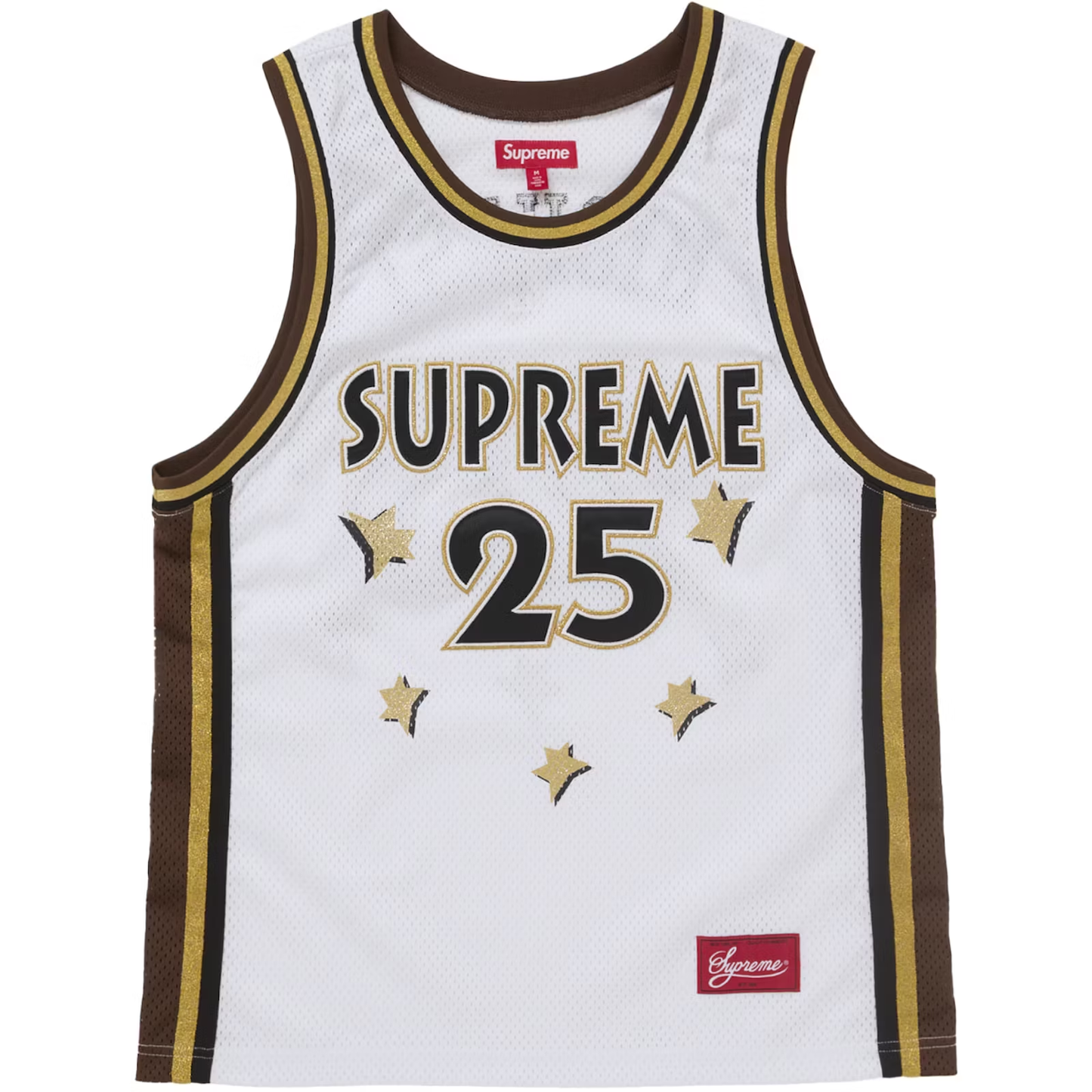 Supreme All Star White Basketball Jersey