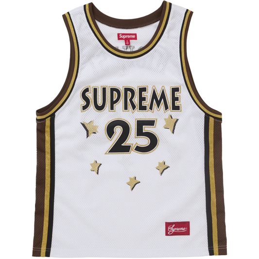 Supreme All Star White Basketball Jersey