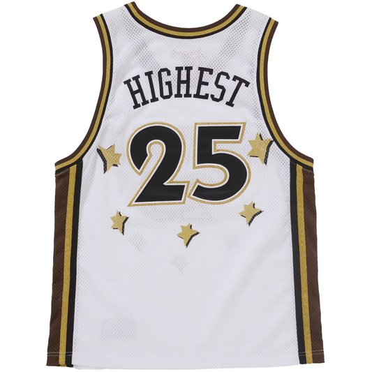 Supreme All Star White Basketball Jersey