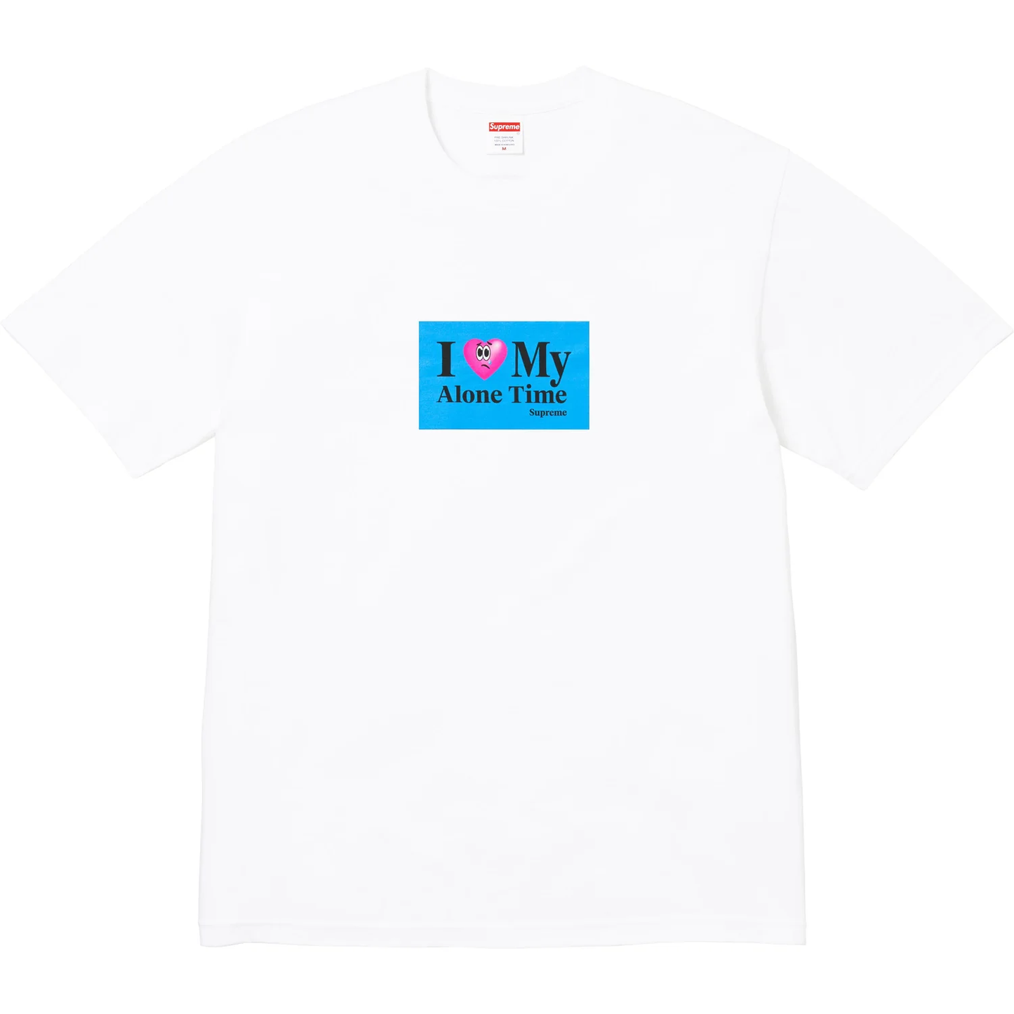 Supreme Alone Time White Tee