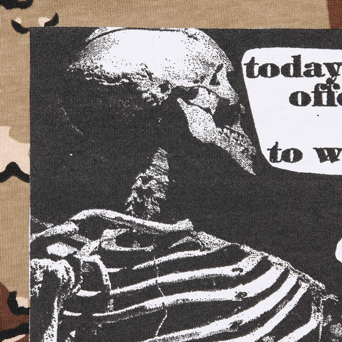 Supreme Anatomy Chocolate Chip Camo Tee