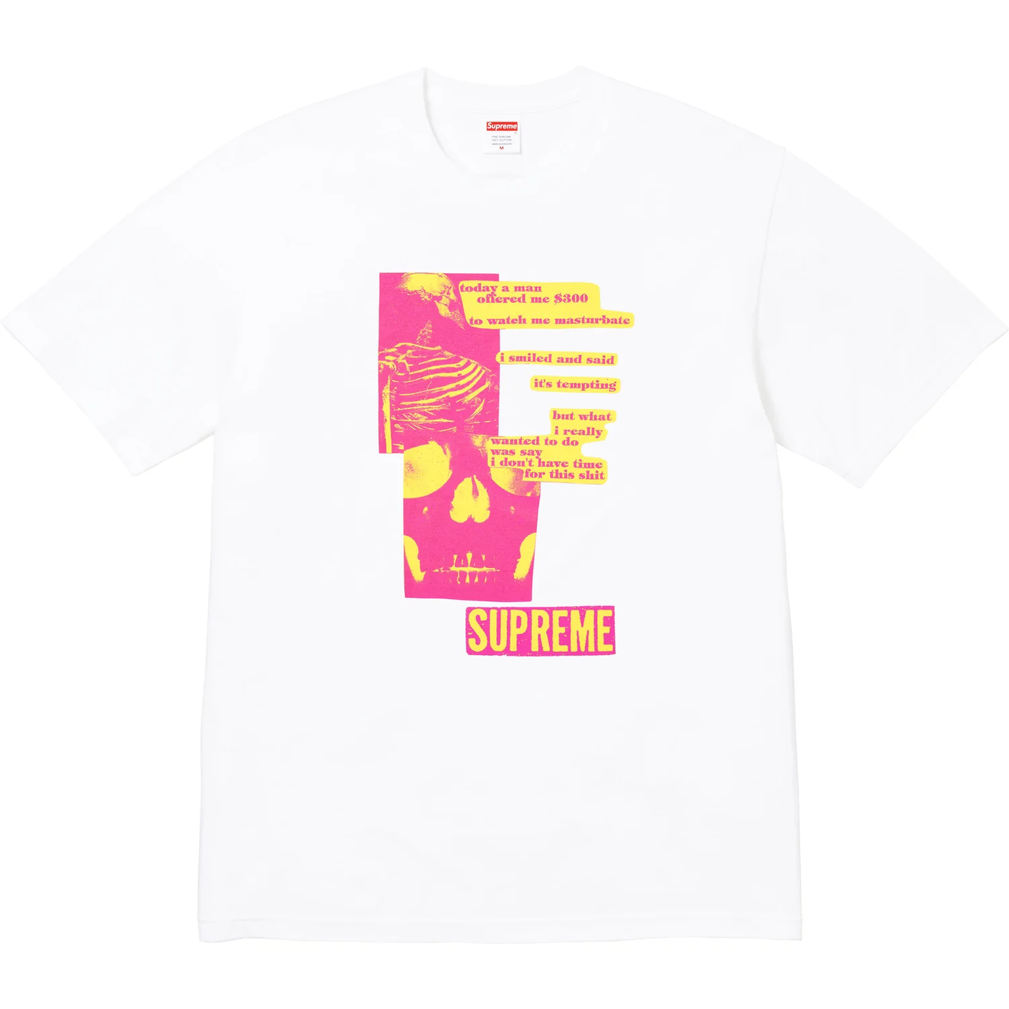 Supreme Anatomy White Tee