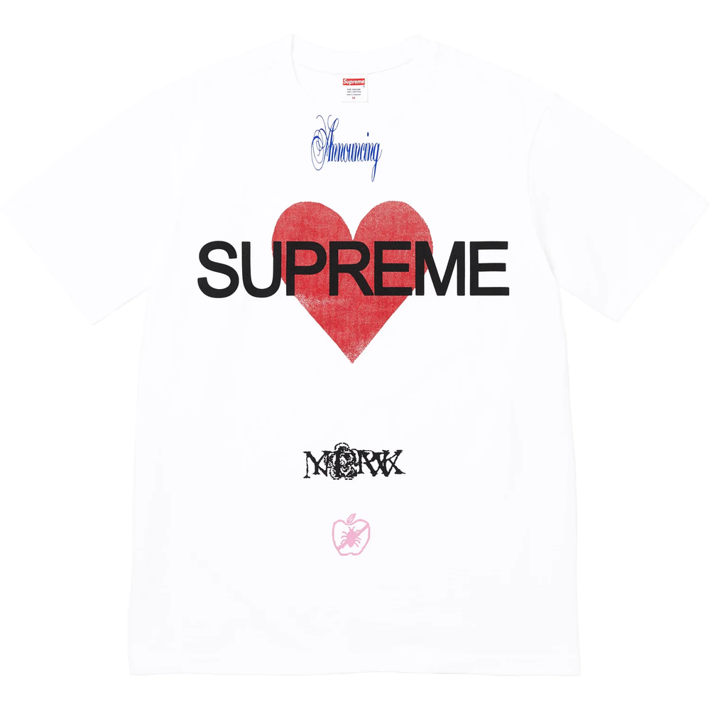 Supreme Announcing White Tee