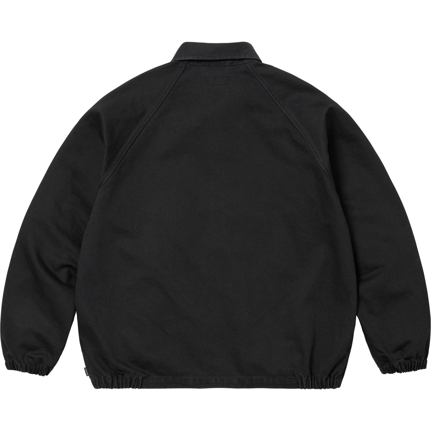 Supreme Arc Black Denim Coaches Jacket