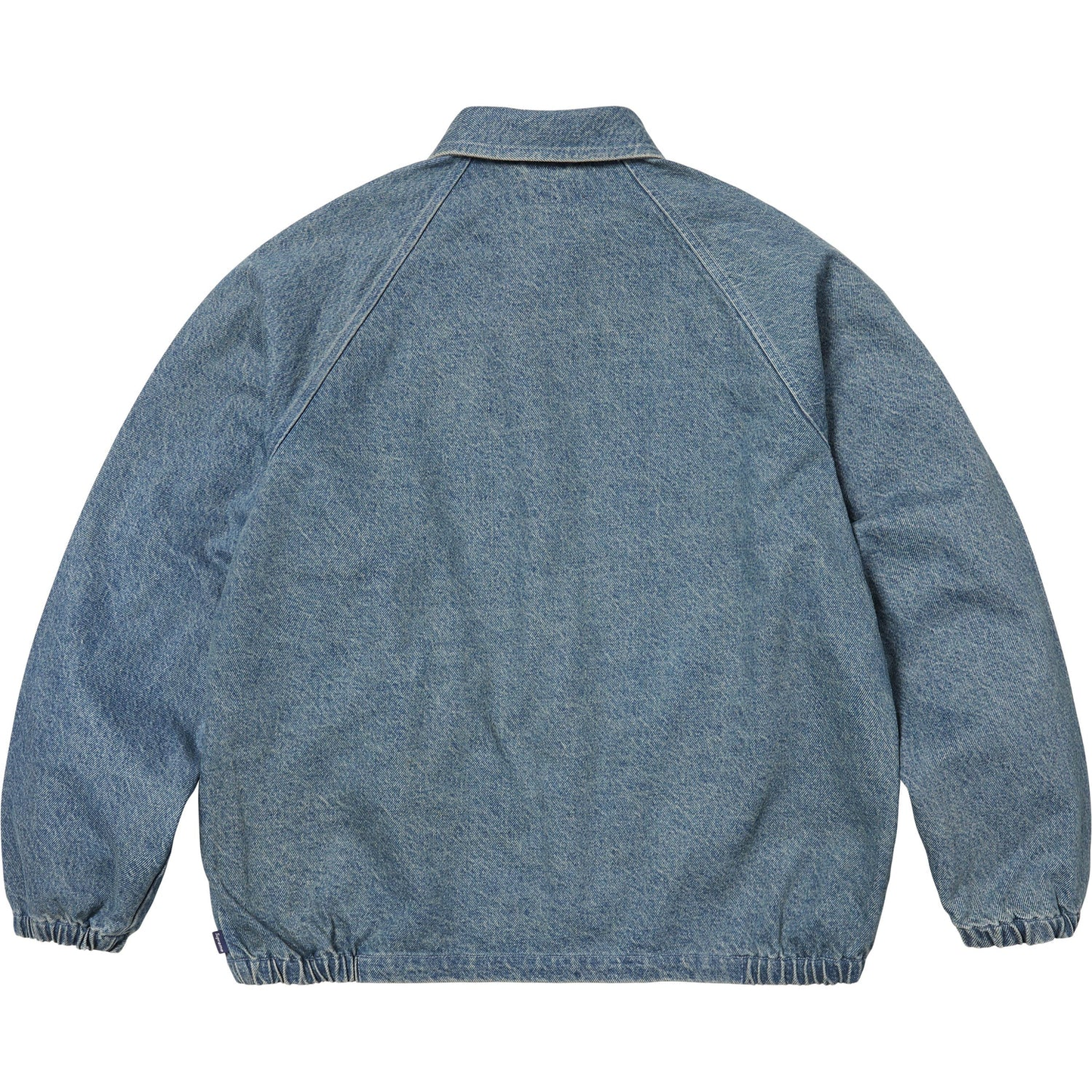 Supreme Arc Washed Indigo Denim Coaches Jacket