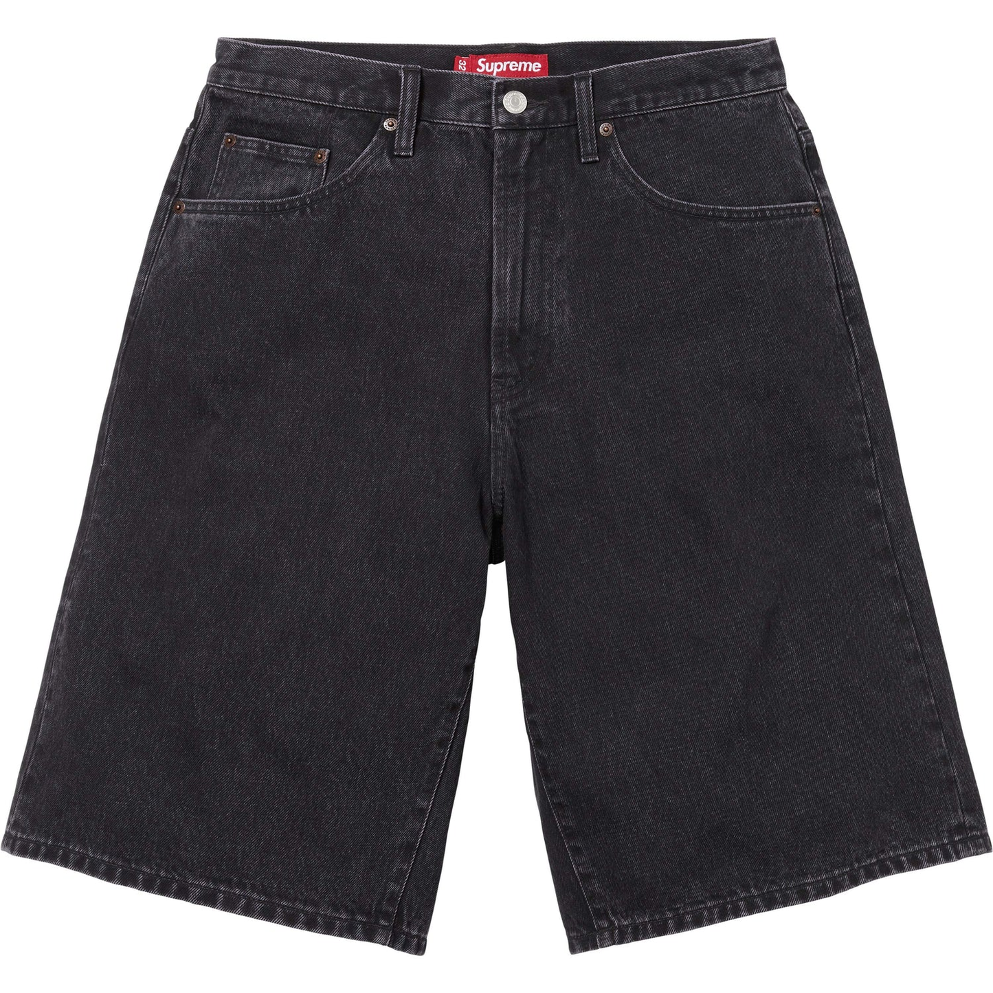 Supreme Baggy Black Denim Shorts