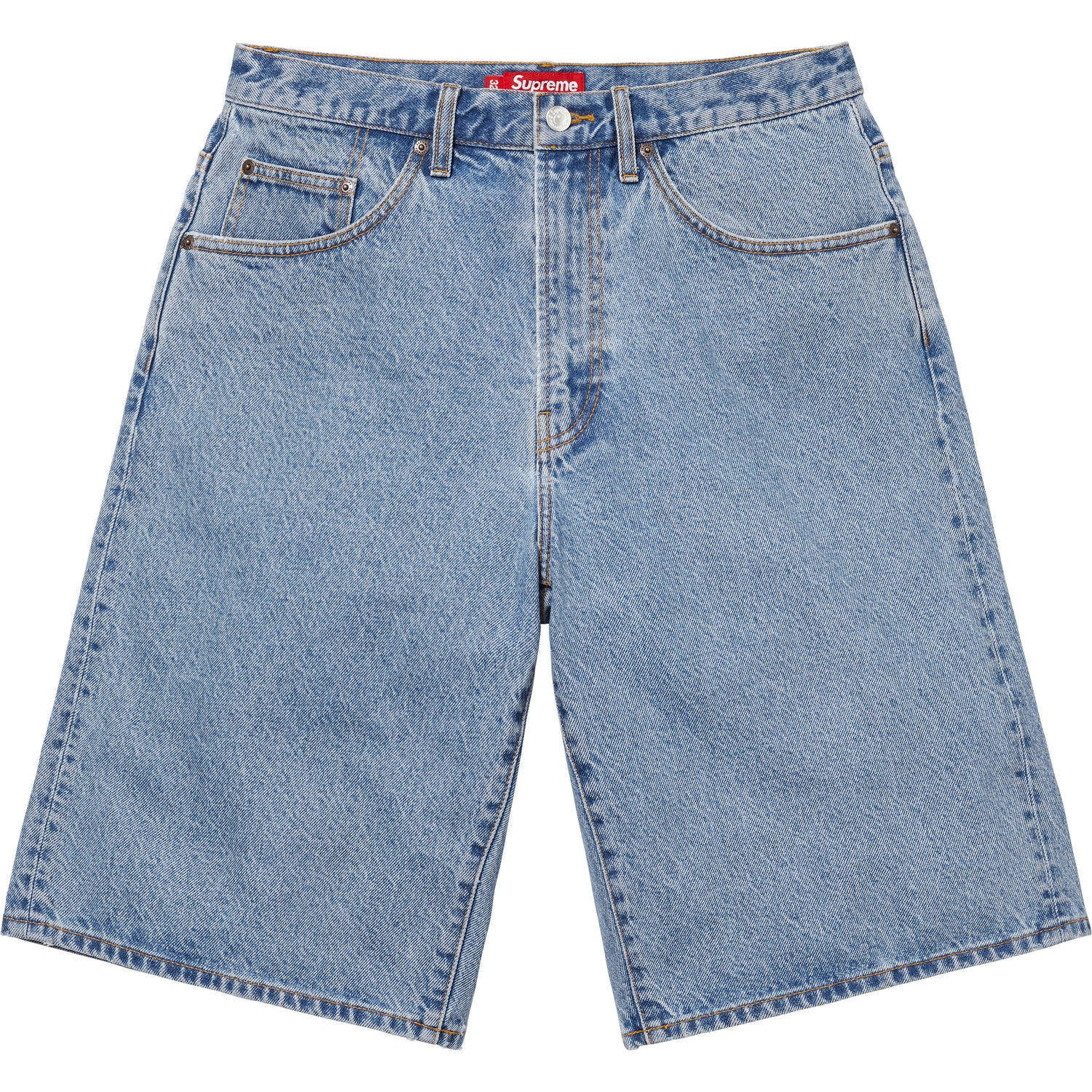 Supreme Baggy Denim Blue Indigo Shorts – WyCo Vintage Broadway