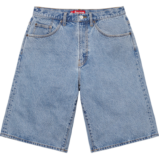 Supreme Baggy Denim Blue Indigo Shorts