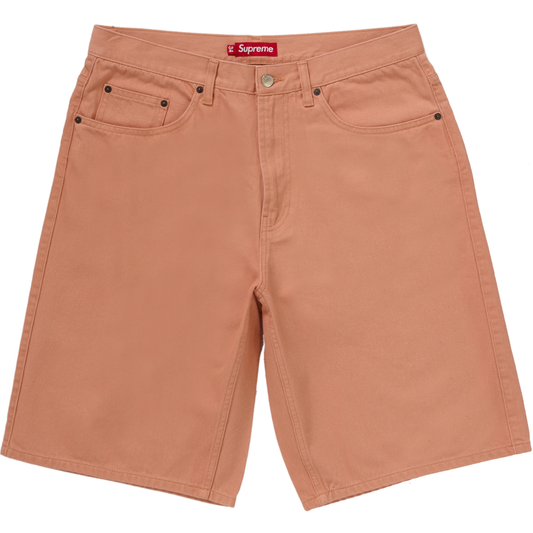 Supreme Baggy Dusty Peach Denim Shorts