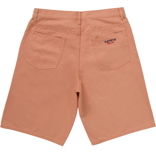 Supreme Baggy Dusty Peach Denim Shorts