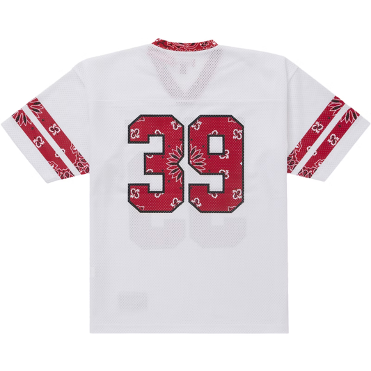 Supreme Bandana White Football Jersey