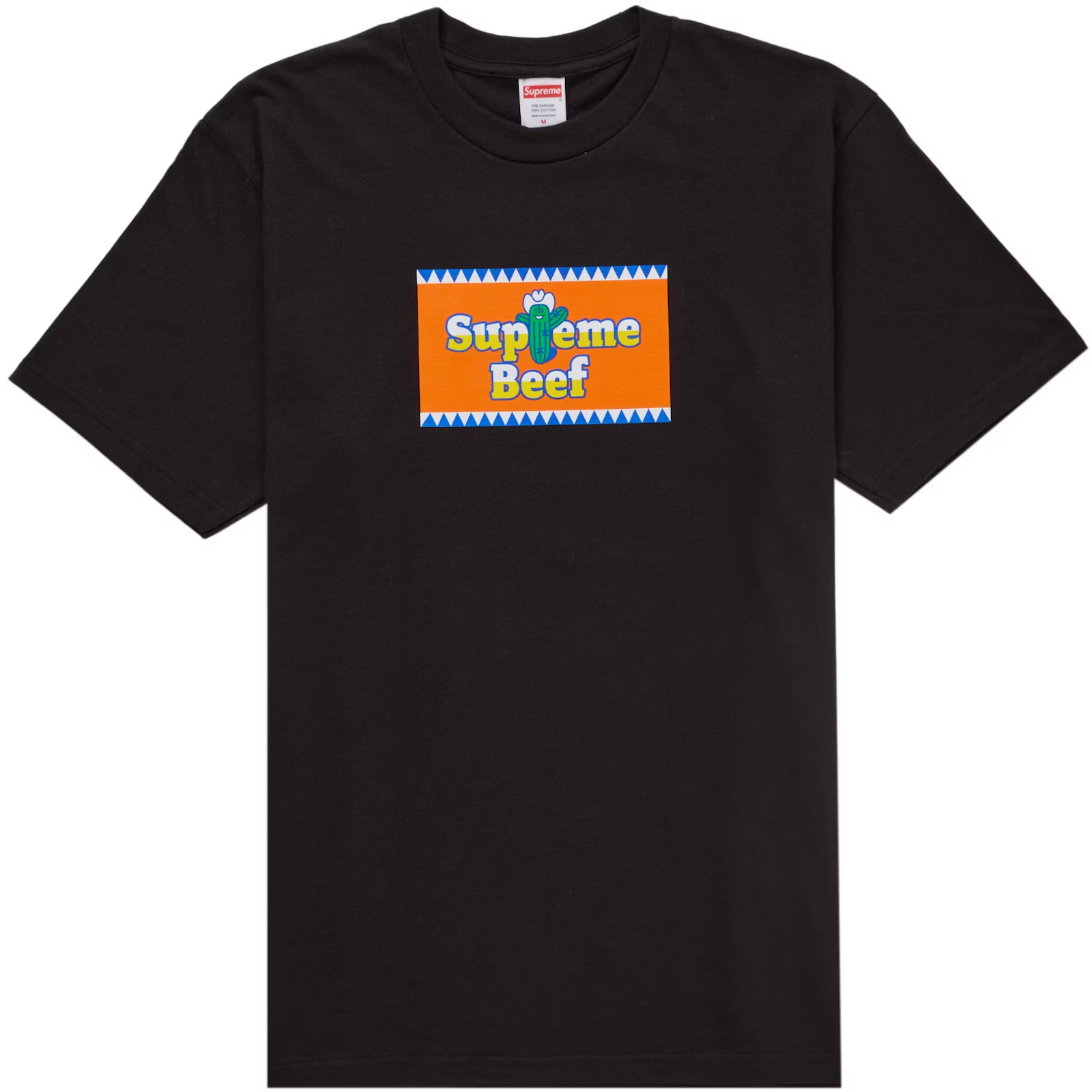 Supreme Beef Black Tee – WyCo Vintage Broadway