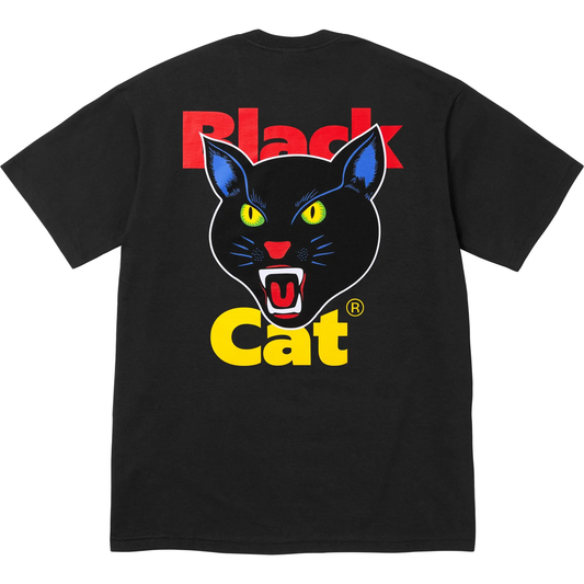 Supreme Black Cat Black Tee