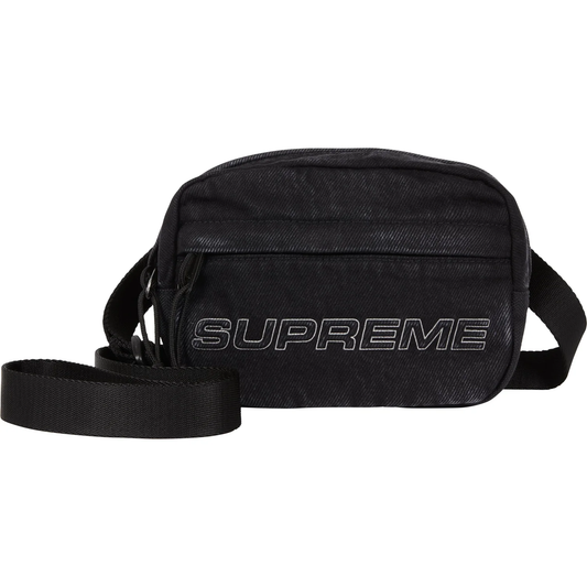 Supreme Black Denim Mini Shoulder Bag