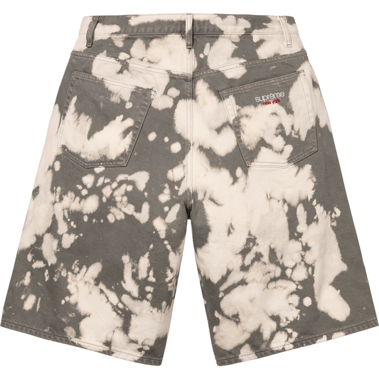 Supreme Baggy Denim Bleached Shorts