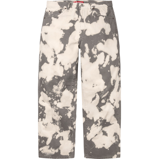 Supreme Bleached Baggy Jeans